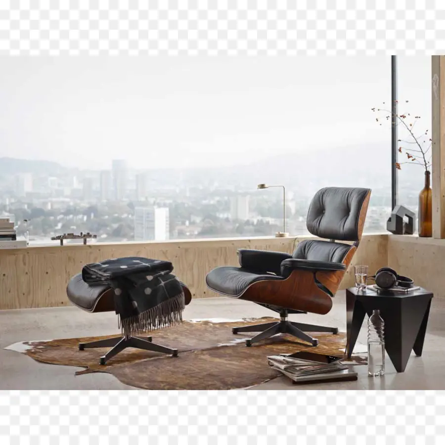 Chaise Lounge Eames，Vitra PNG