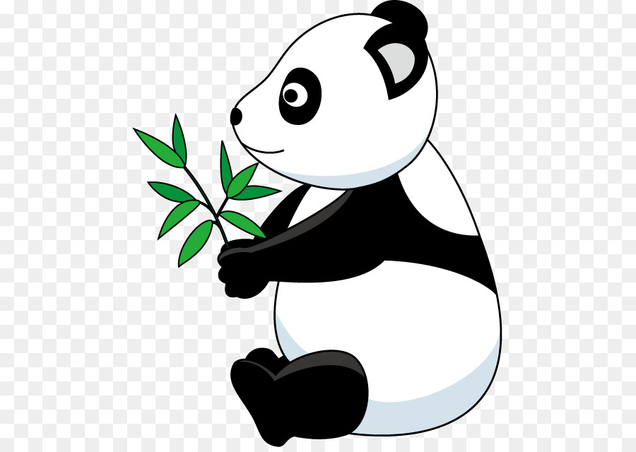 Panda Mignon，Bambou PNG