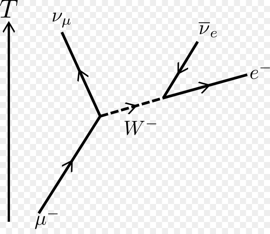 Muon，Diagramme De Feynman PNG