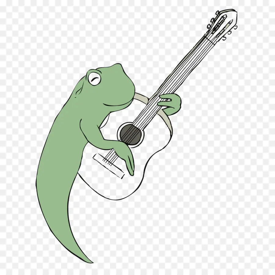 Lézard，Guitare PNG