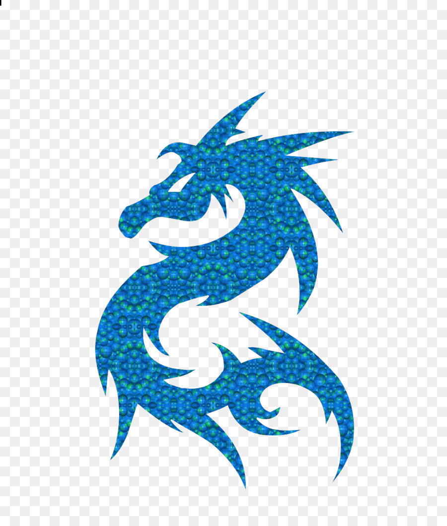 Dragon Bleu，Fantaisie PNG