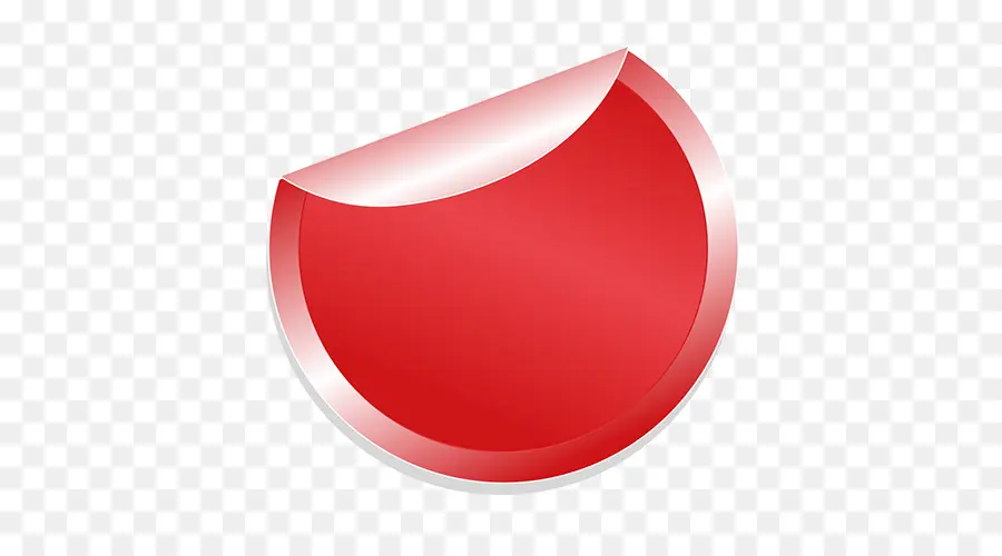 Autocollant Rouge，Autocollant PNG