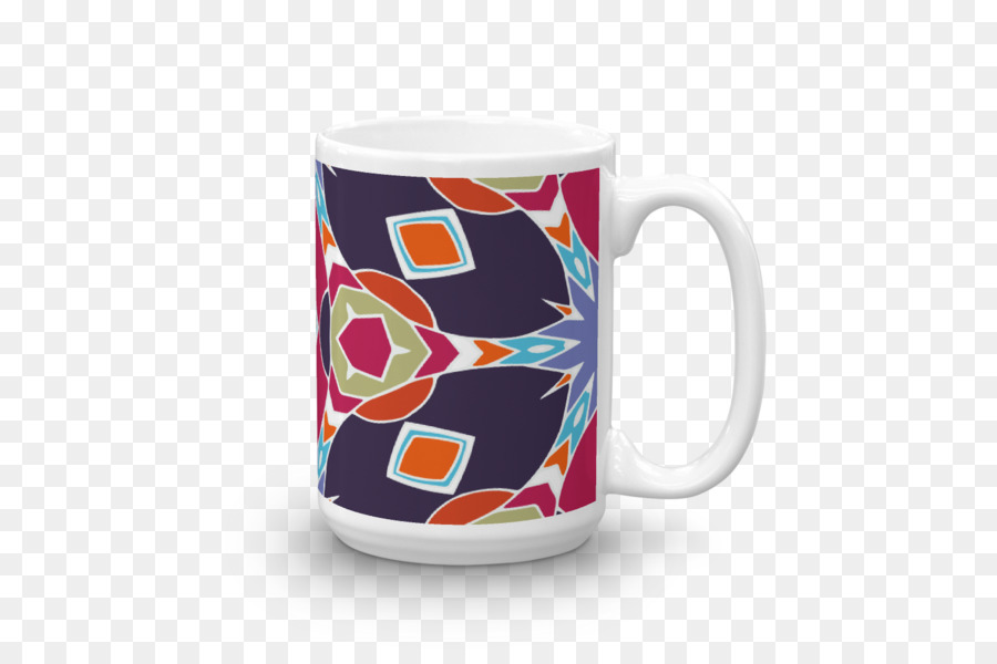 Tasse Colorée，Modèle PNG