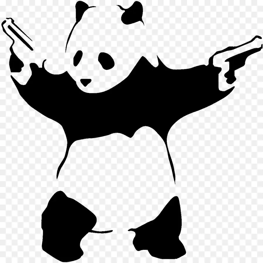 Panda Géant，Tshirt PNG