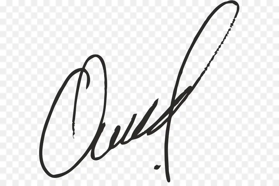 Signature，Autographe PNG