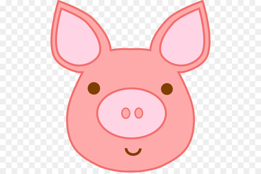 Visage De Cochon，Cochon PNG