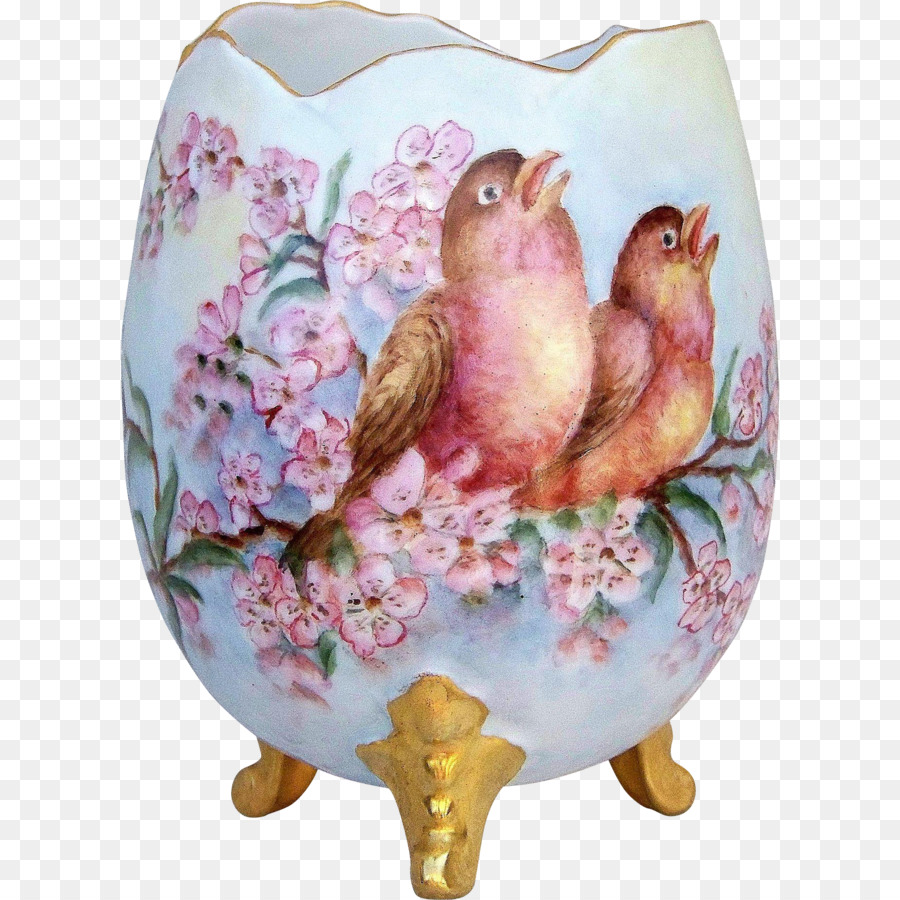 Vase Décoratif，Oiseaux PNG