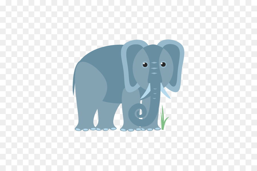 Éléphant Bleu，Tronc PNG