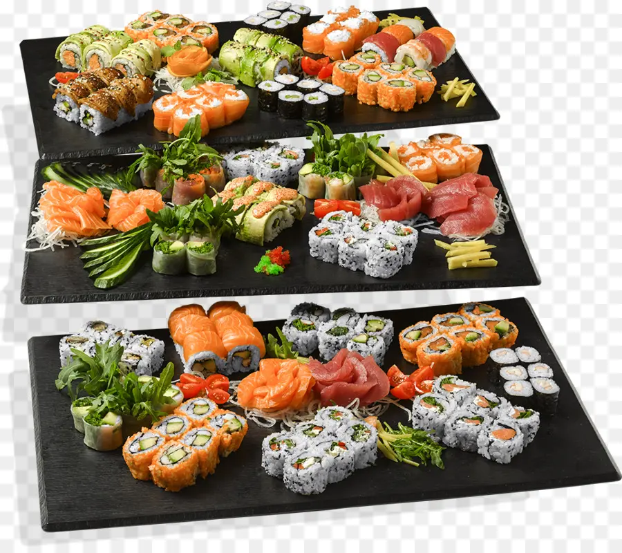 Plateaux De Sushis，Japonais PNG