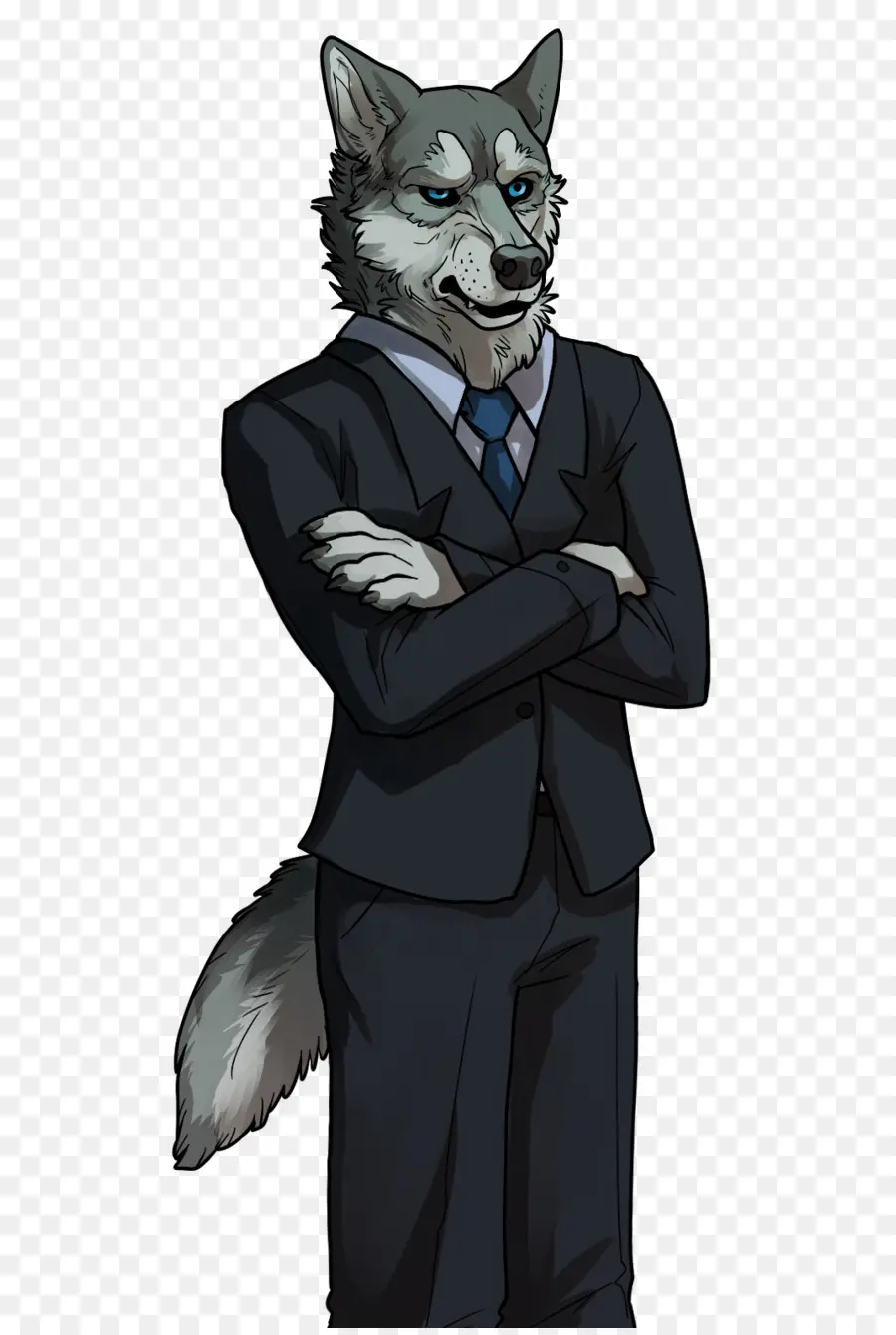 Loup，Costume PNG