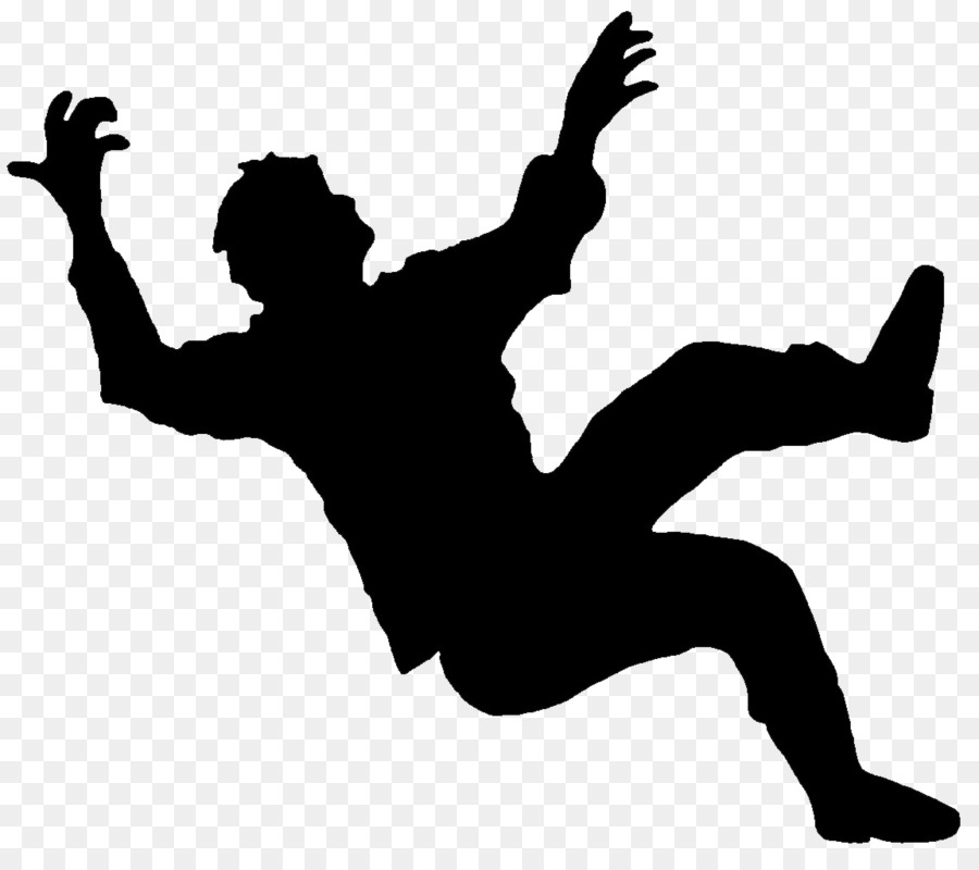 Saut Silhouette，Chiffre PNG