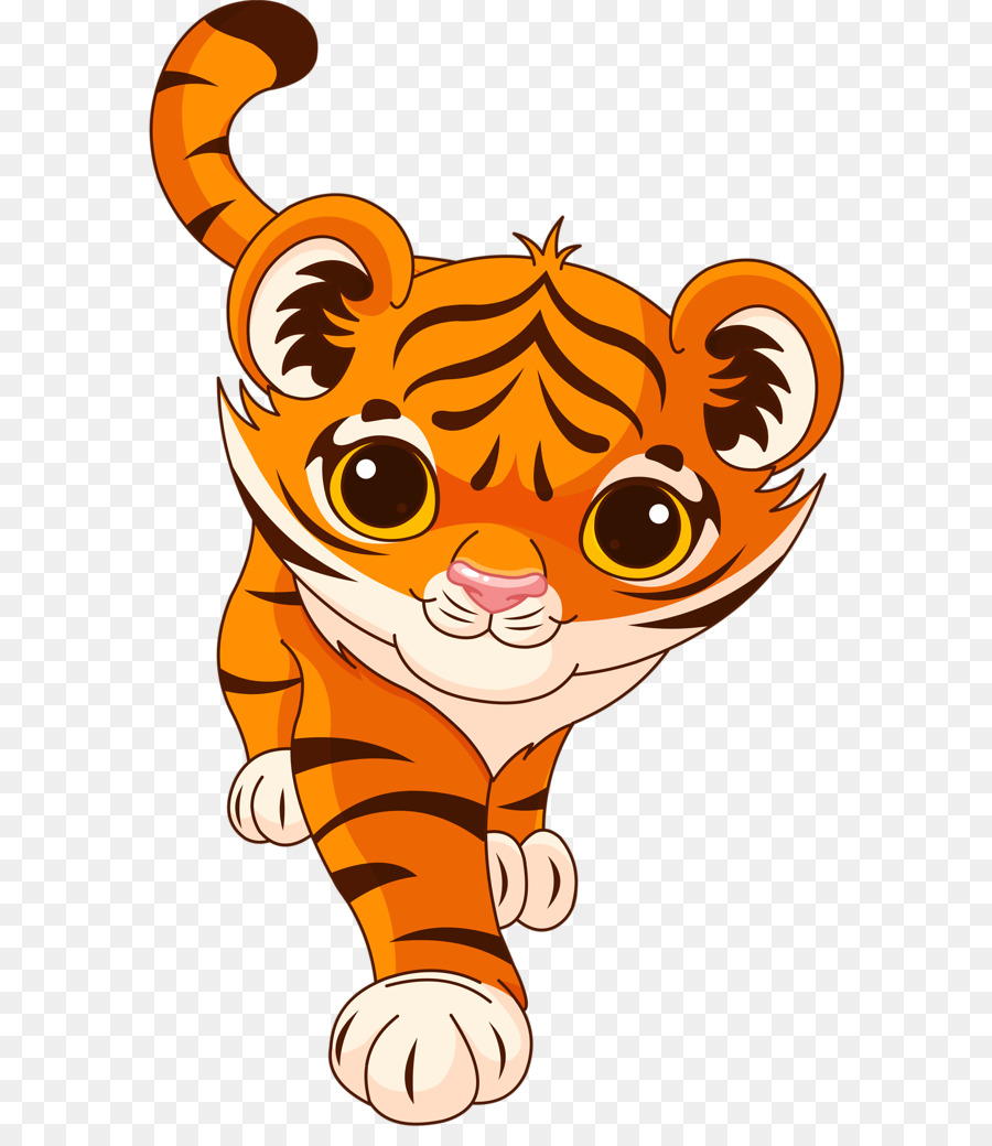 Tigre De Dessin Animé，Mignon PNG