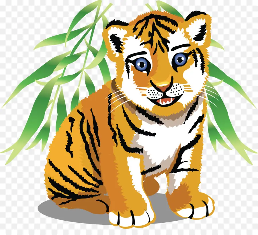 Tigre，Animaux De La Jungle De Bébé PNG