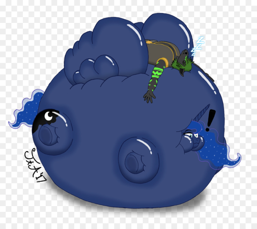 Créature Bleue，Dessin Animé PNG