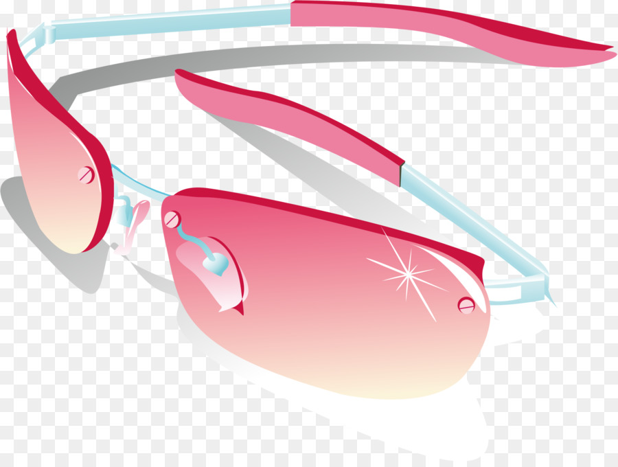 Lunettes De Soleil，Rose PNG