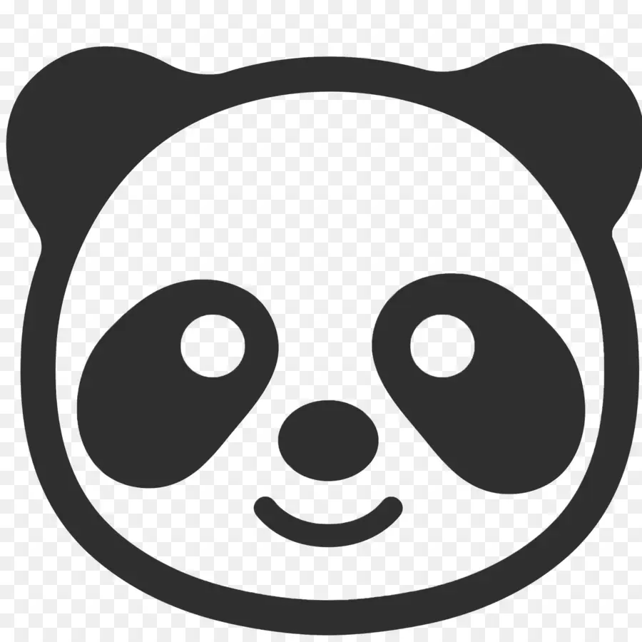 Panda Géant，Emoji PNG