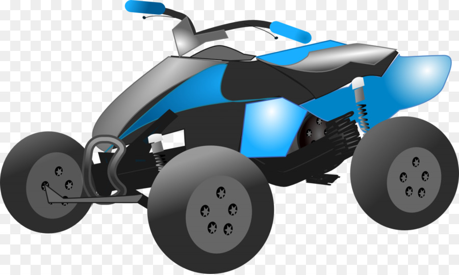 Vtt Bleu，Quatre Roues PNG