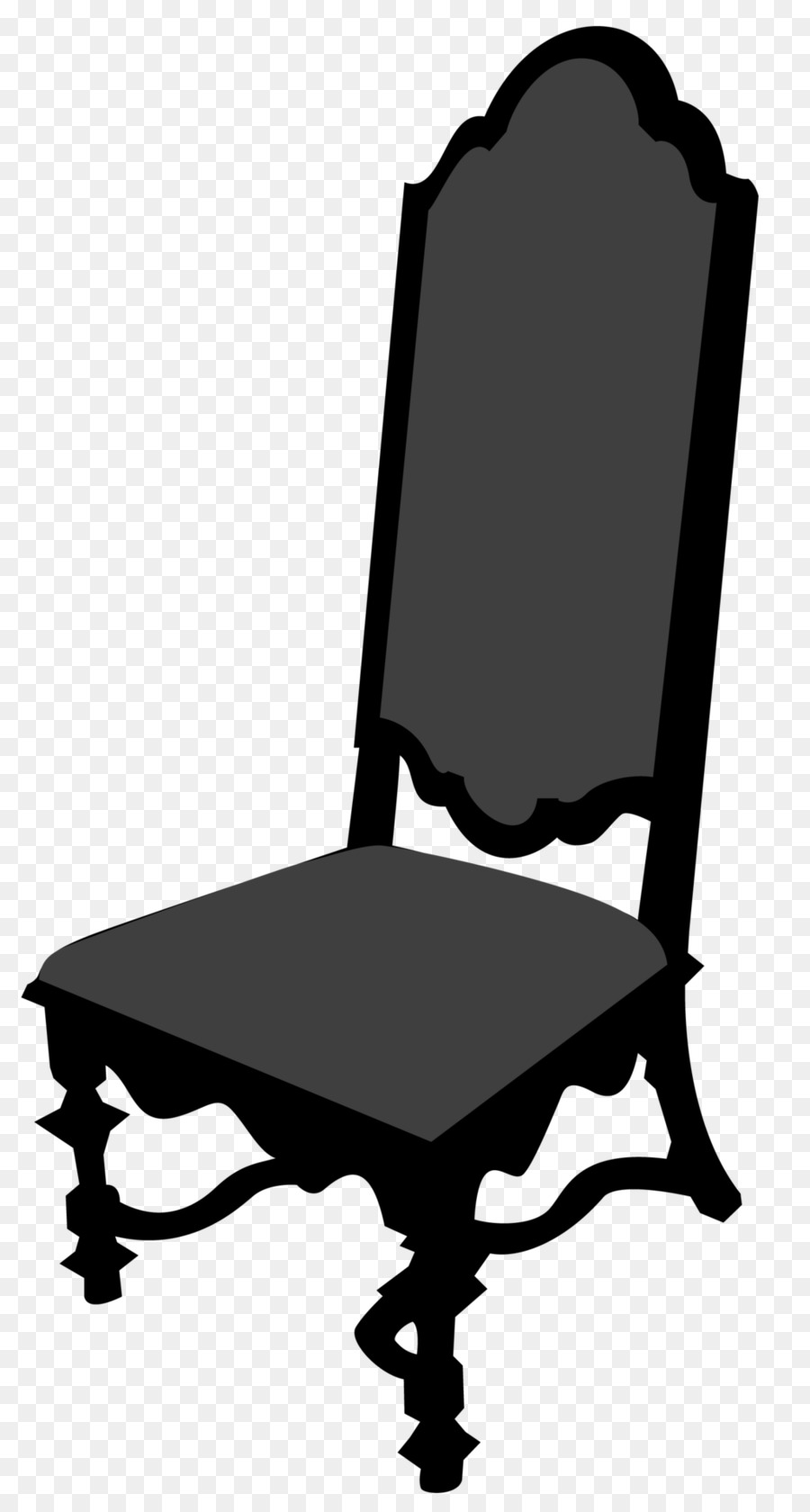 Chaise Silhouette，Sièges PNG