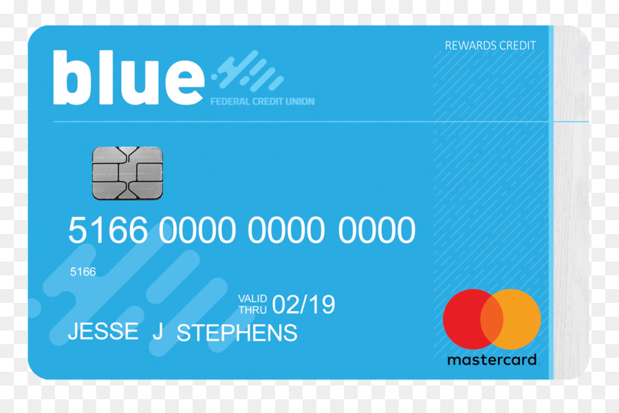 Carte De Crédit，Bleu PNG