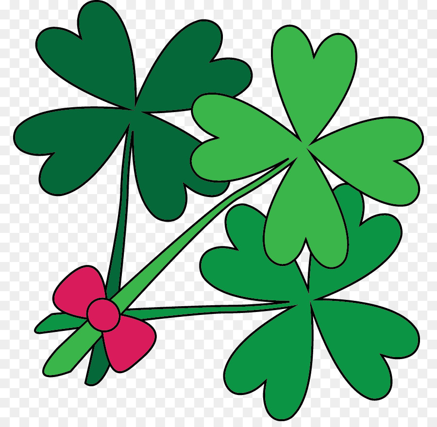 Shamrock，La Saint Patrick PNG