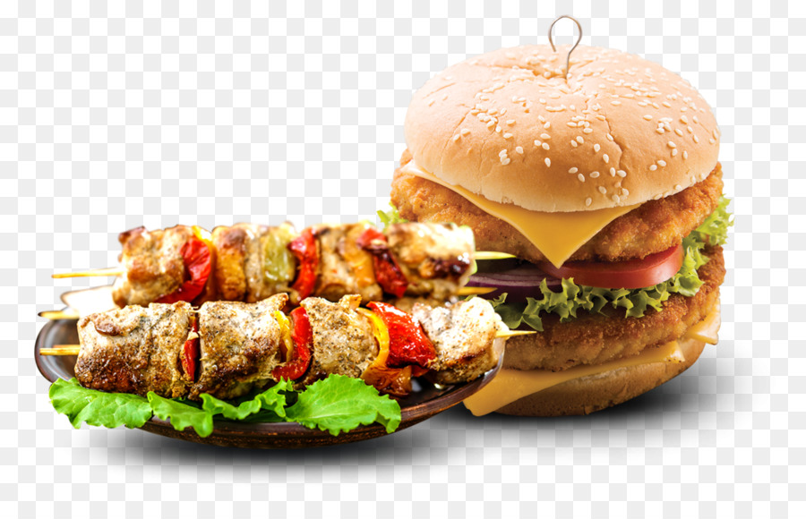 Hamburger，Fast Food PNG