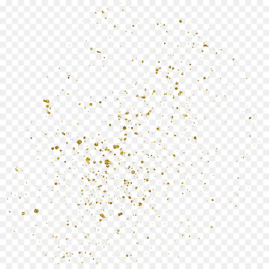 Paillettes D'or，Éclat PNG