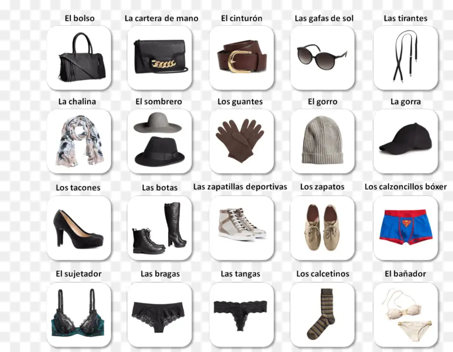 Articles Vestimentaires，Accessoires PNG