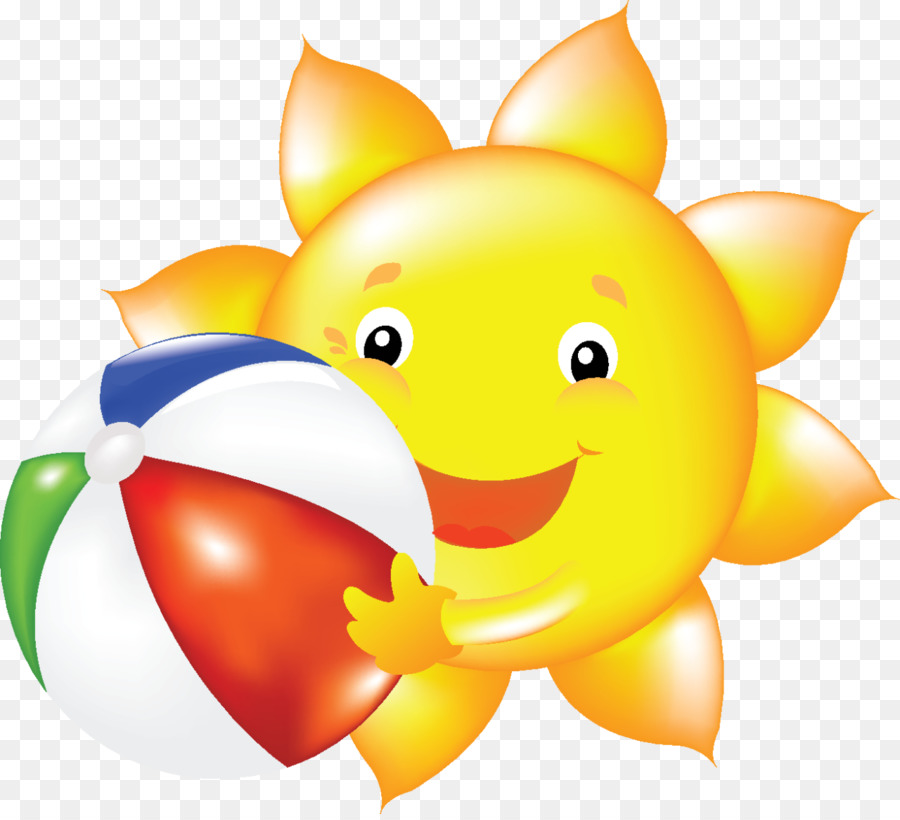 Soleil，Ballon De Plage PNG