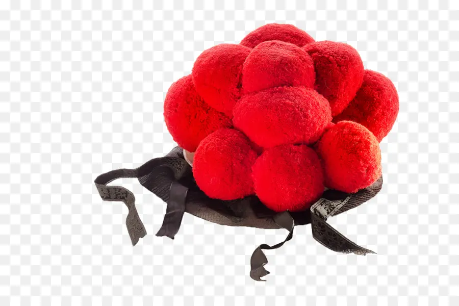 Pompons Rouges，Décoration PNG