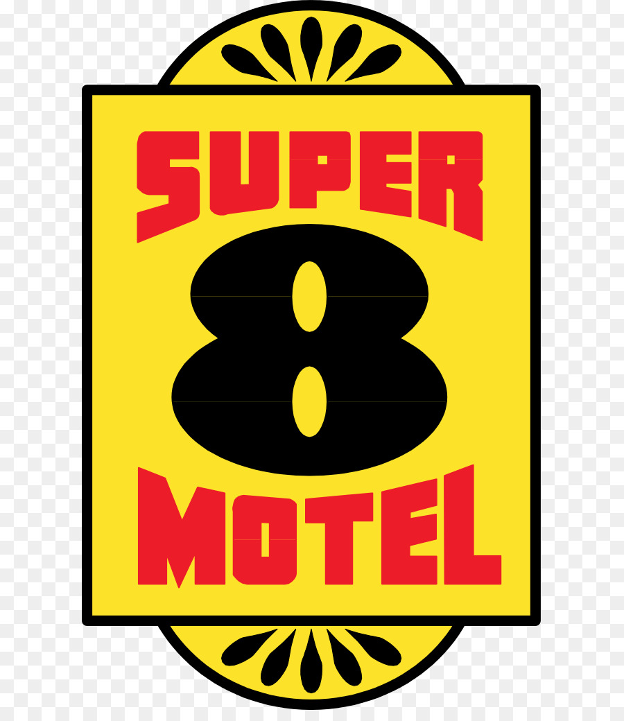 Panneau De Motel Super 8，Motel PNG