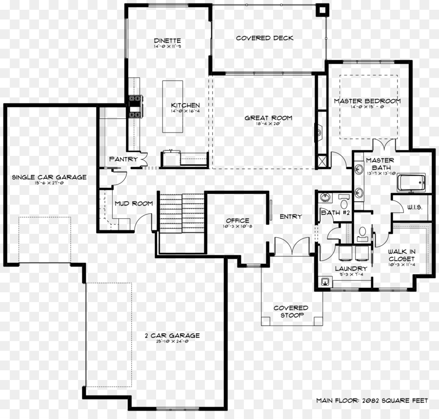 Plan D'étage，Maison PNG