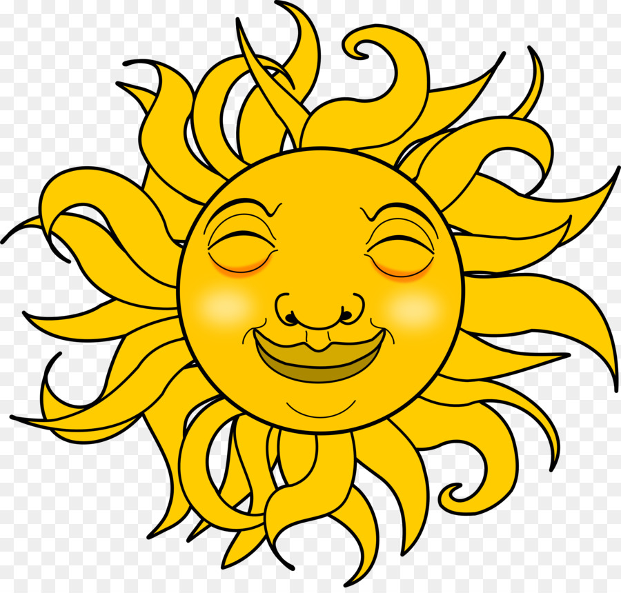 Soleil Avec Des Lunettes De Soleil，Ensoleillé PNG