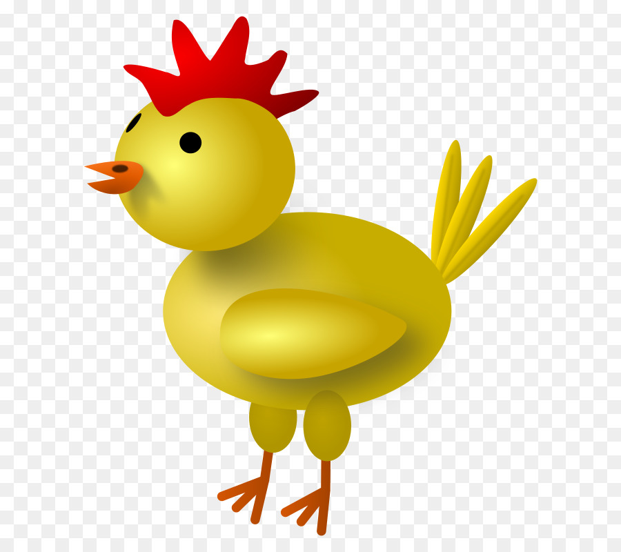 Poulet De Dessin Animé，Oiseau PNG