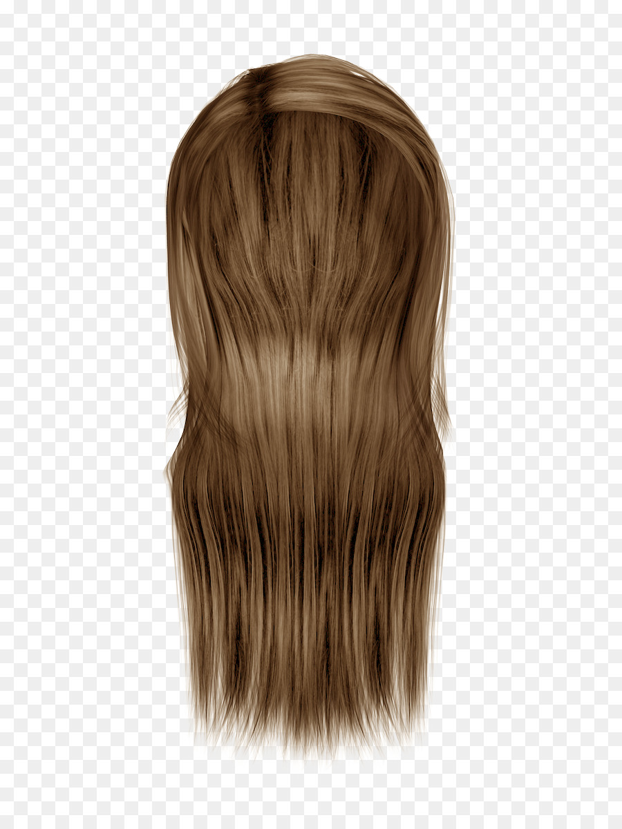 Perruque Marron，Cheveux PNG