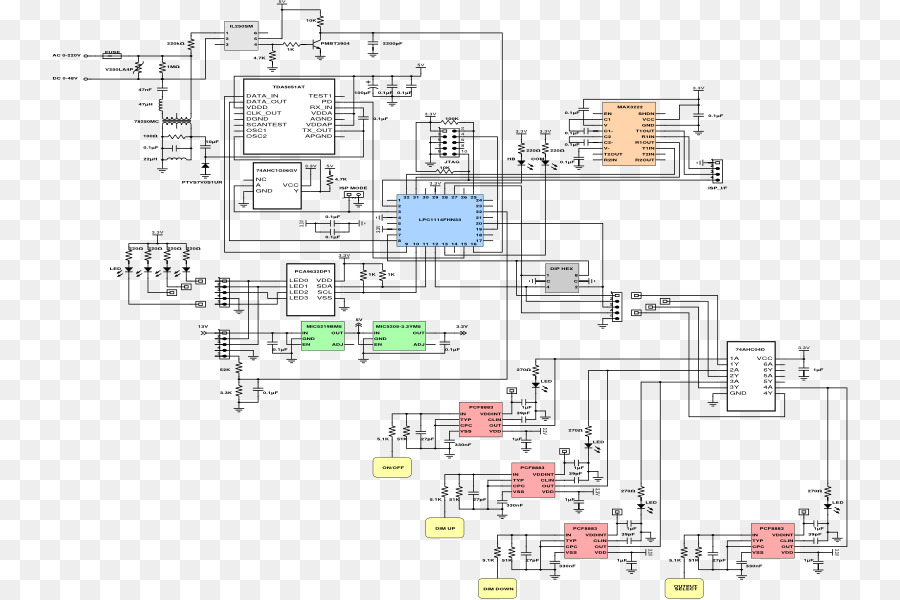 Schéma De Circuit，Électronique PNG