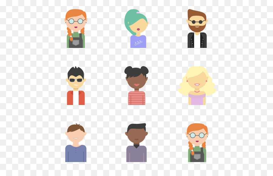 Icônes De Personnes，Avatars PNG