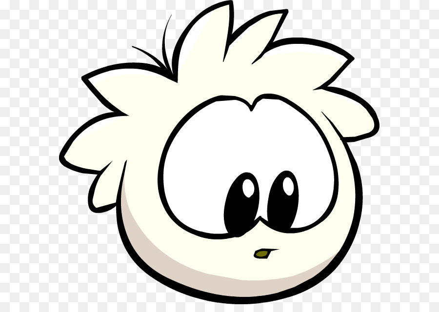 Personnage De Dessin Animé Moelleux Blanc，Mignon PNG