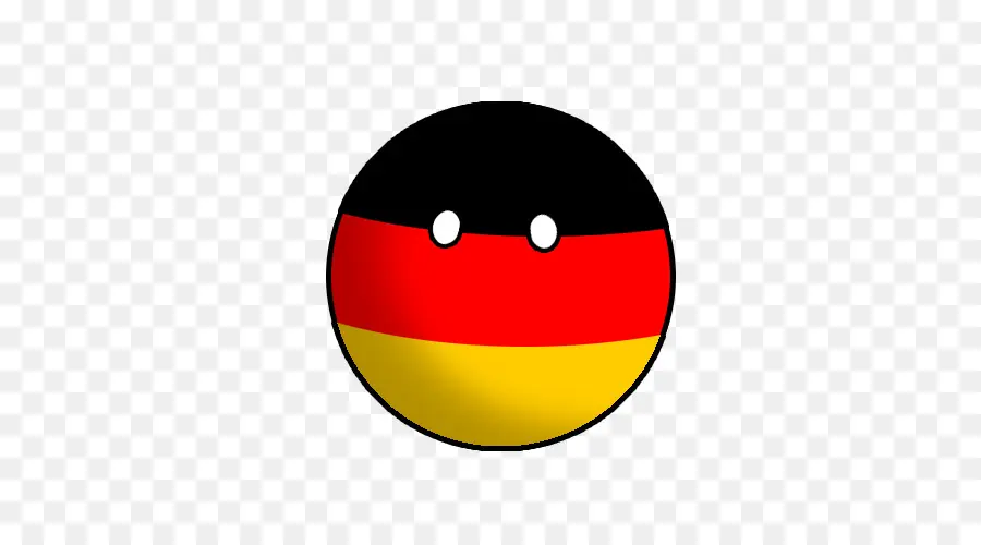 Drapeau Allemand，Cercle PNG