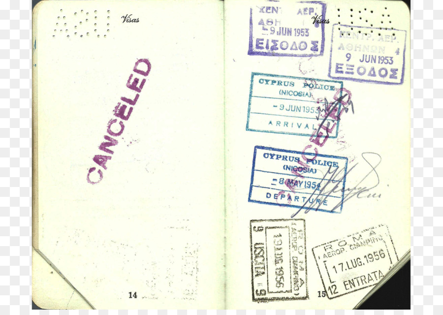 Passeport，Document PNG