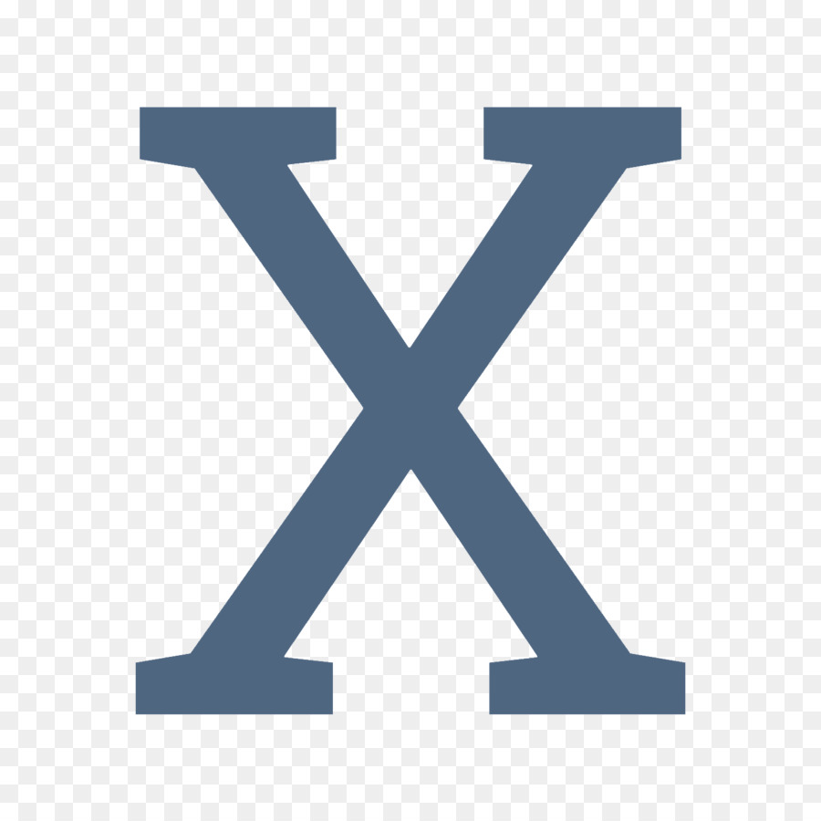 Lettre X，Alphabet PNG