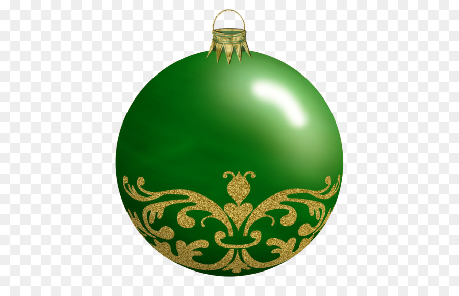 Ornement Vert，Noël PNG