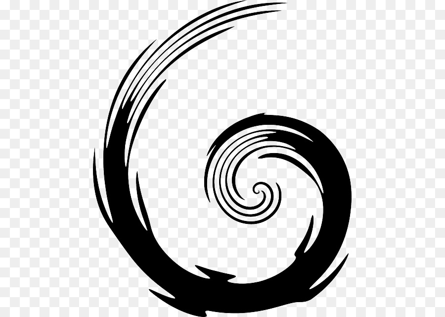 Spirale，Noir PNG