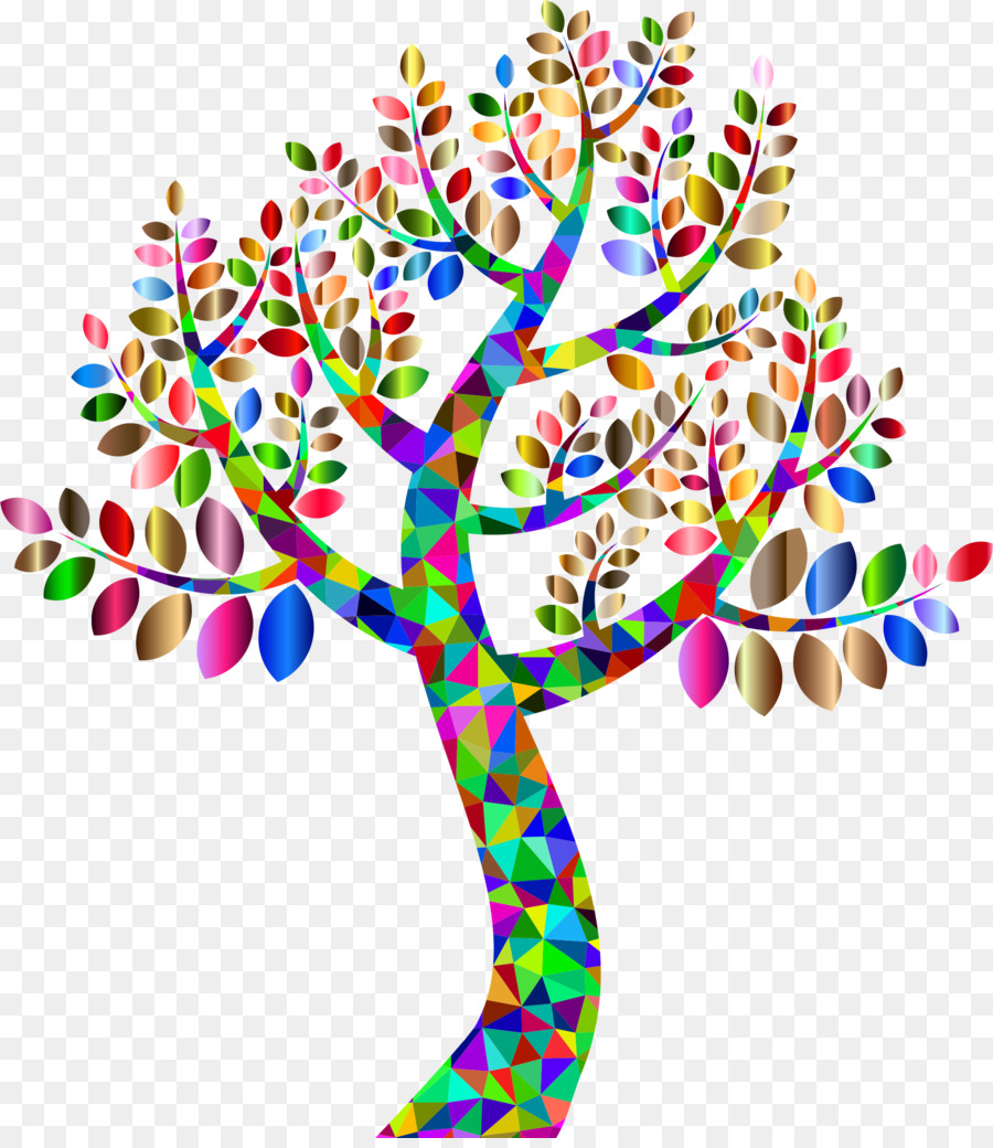 Arbre Coloré，Feuilles PNG