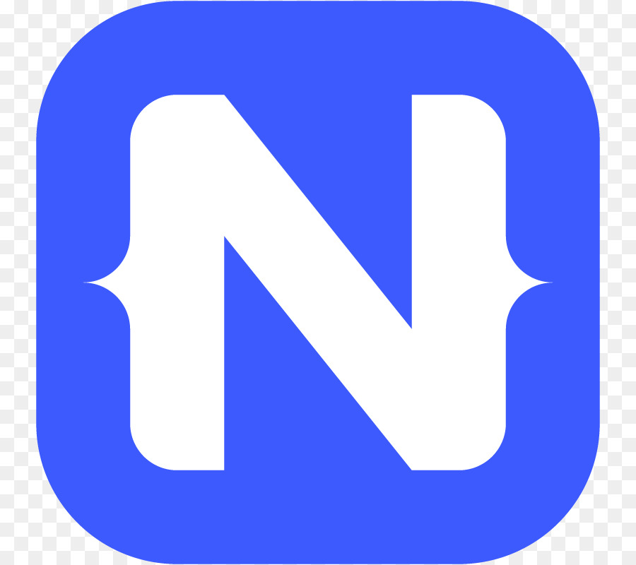 Logo N Bleu，Lettre PNG