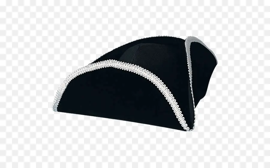 Chapeau Tricorne Noir，Velours PNG