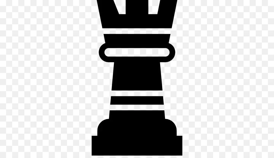 Tour D'échecs，Noir PNG