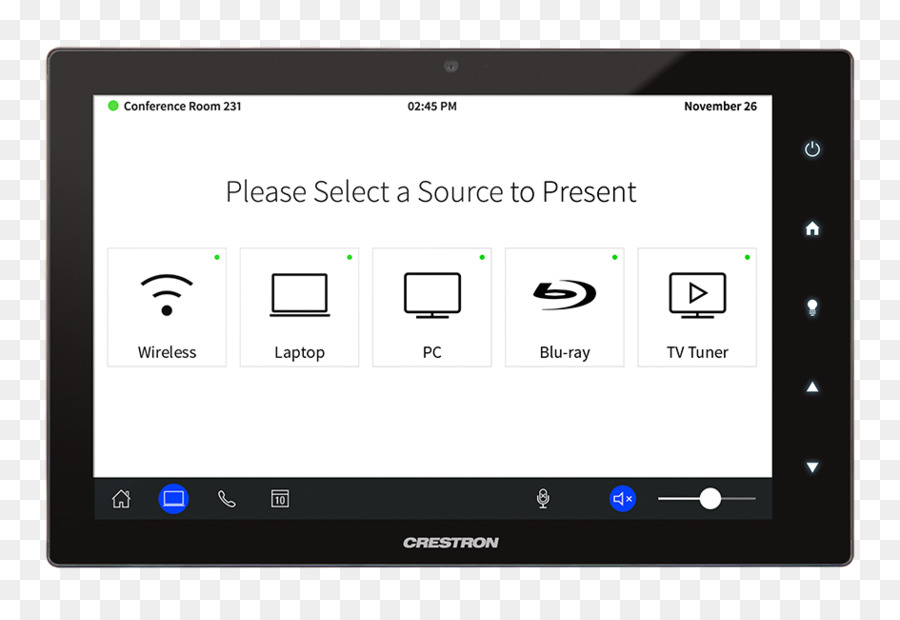 écran Tactile，Crestron Electronics PNG