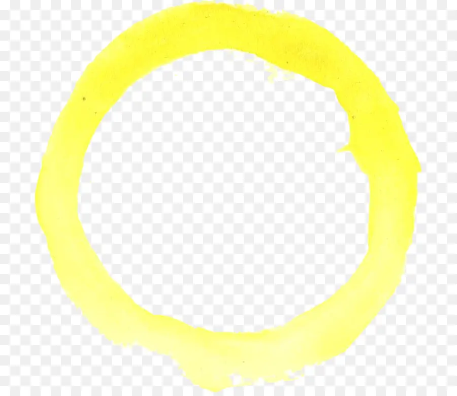 Cercle Jaune，Anneau PNG