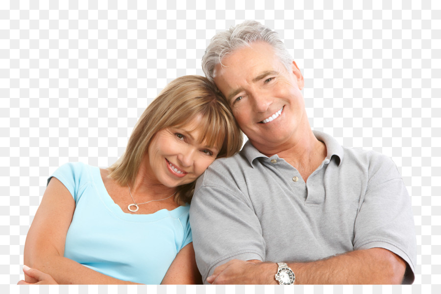 Couple De Personnes âgées，Souriant PNG