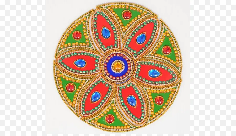 Conception De Rangoli，Décoration PNG